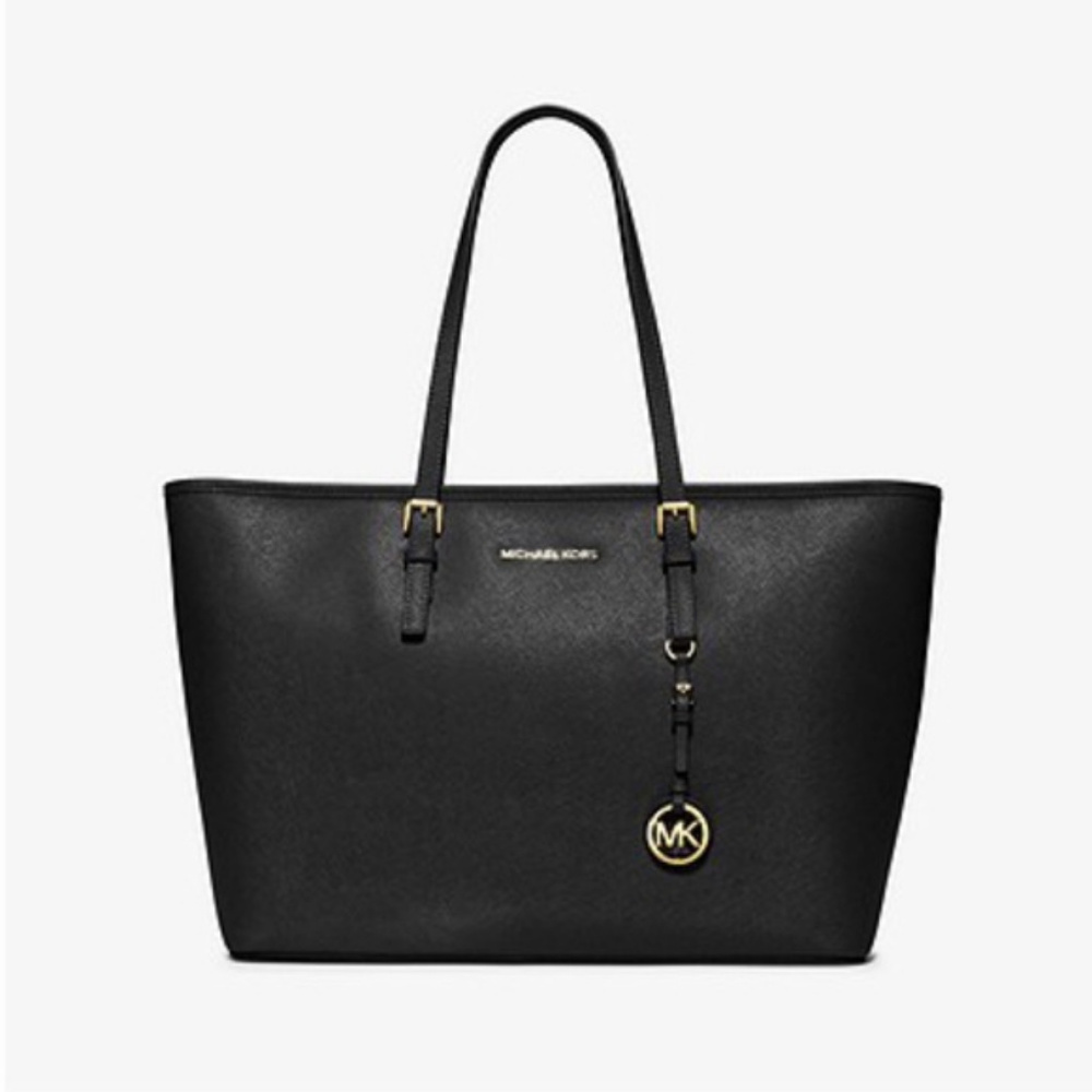 Michael Kors Large Black Saffiano Leather Tote